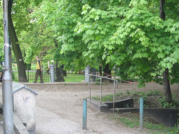 Widok na Park Chopina