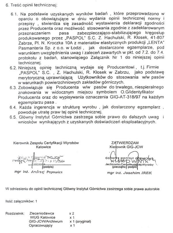 OPINIA TECHNICZNA